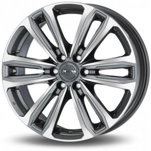 MAK Safari6 Gun Metal Machined Face - 8.5/20 6/139.7 ET20 B106.1