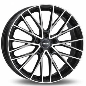 MAK Speciale Black Machined Face 8x20 5/112 ET45 B57