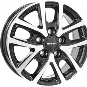Monaco CL2T Gloss Black  Polished - 6.5/16 5/114.3 ET48 B66.1