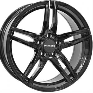 Monaco GP1 Gloss Black - 8/19 5/112 ET45 B66.5