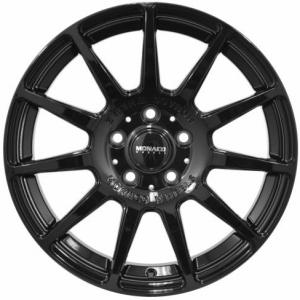 Monaco Rallye Gloss Black 7x17 5/100 ET35 B57.1