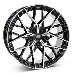 MSW 74 Gloss Black Polished 8.5x18 5/120 ET37 B72.6