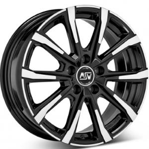 MSW 79 Black Polished - 7/18 5/114.3 ET35 B66.1
