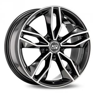 MSW71 Shiny Gun Metal Machined Face - /R - Sommerdekk