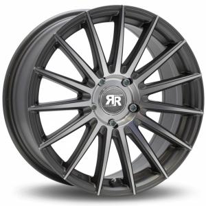 Racer Monza Gun Metal Machined Face 7.5x17 4/100 ET35 B73.1