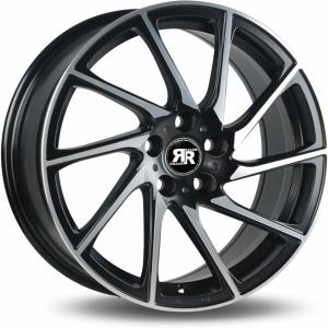 Racer Turn Black Polished - 8/18 4/100 ET35 B73.1