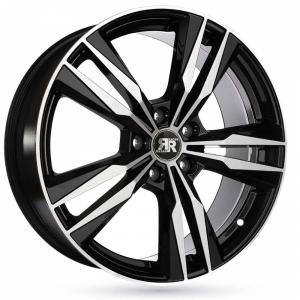 Racer VOLT Shiny Black Machined Face 8x20 5/112 ET42 B57.1