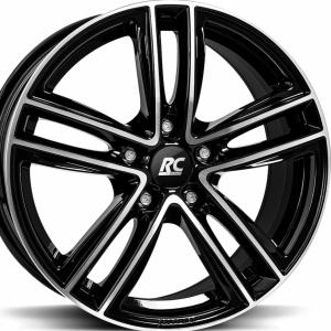 Brock RC27 Black Full Polish 7x17 5/100 ET41 B56.1