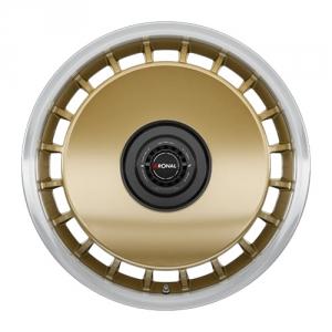 RONAL R50 REV-B Racing Gold Rim Lip Cut 8x18 5/120 ET50 B65