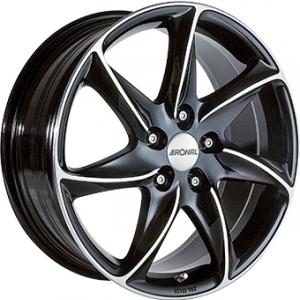 RONAL R51 Gloss Black  Polished 6.5x15 5/114 ET45 B82