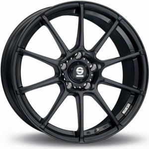 Sparco Assetto Gara Matt Black 8x18 5/108 ET45 B73.1