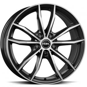 Rial X12 Diamond Black Polish - 9/20 5/112 ET38 B66.6